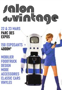 Nos trottinettes au look vintage exposées au salon du vintage à Tours