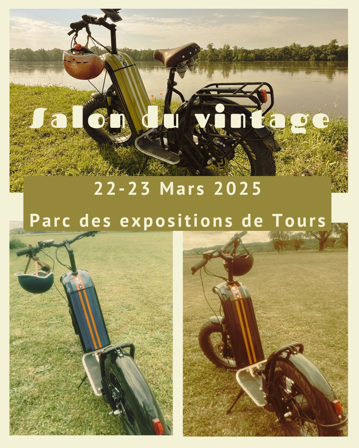 Nos trottinettes au look vintage