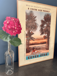 Affiche cuvée KIKI d'O cœur des vignes