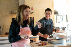 Atelier cuisine avec une cheffe locale