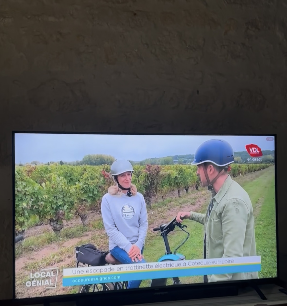 Reportage val de loire TV pour Local génial