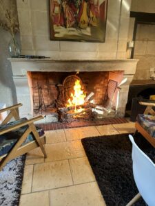 Feu de cheminée pour un moment cocooning