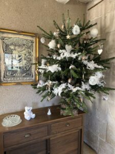 Décoration de noël dans notre hébergement