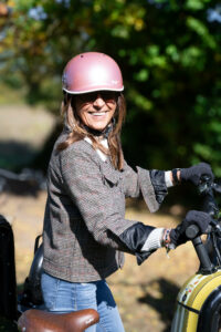 Balade en pleine nature en trottinette tout terrain électrique Zosh