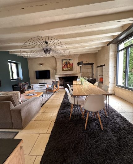 Salon-salle à manger